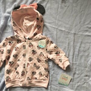 Disney Minnie Mouse 6-9m Girls Pink Set